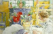 Carl Larsson somnad oil painting reproduction